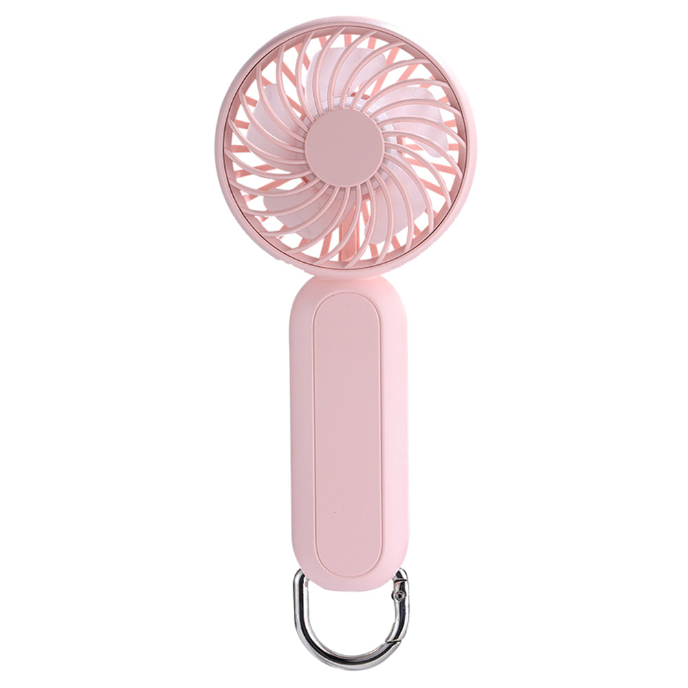 Handheld Fan Mini Summer Cooler Desktop Hanging Cooling Fan - Pink