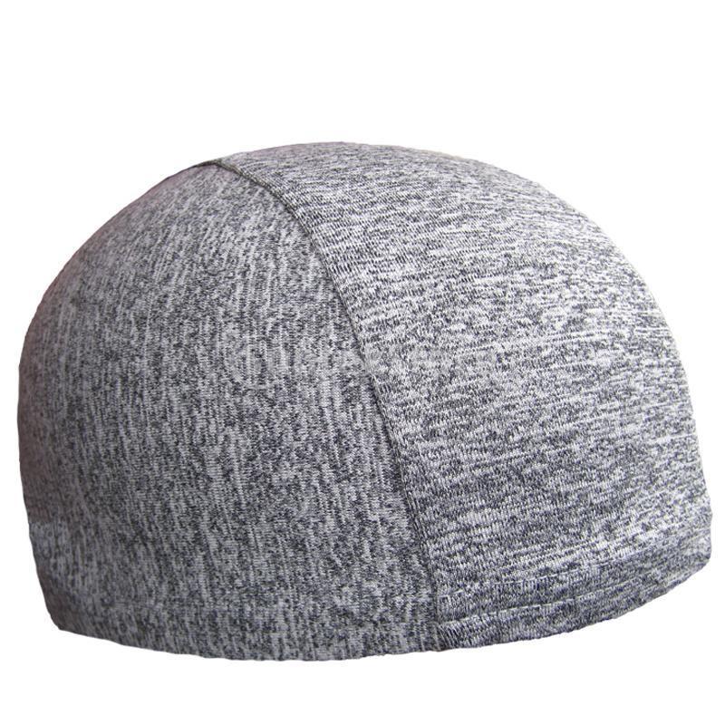 Sports Outdoors Dome Cap Biker Beanie Hiking Cycling Skiing Hat Grey