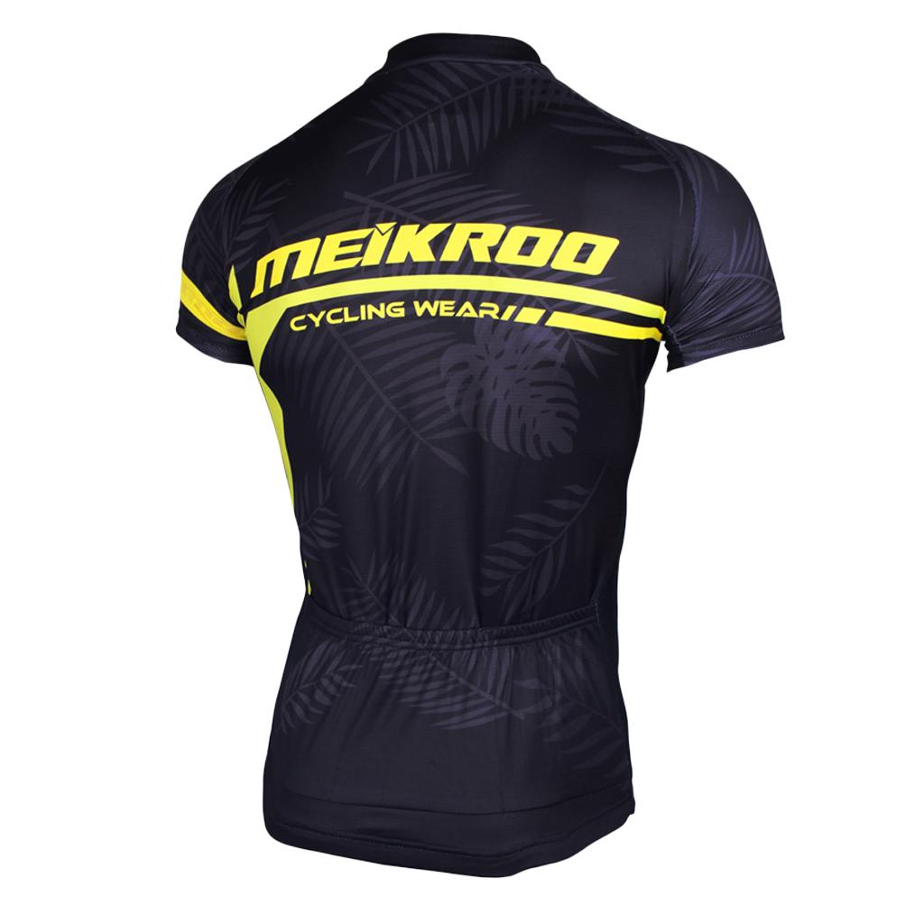 Men's Cycling Jersey Biking Short Sleeves Breathable Quick Dry Shirt XL