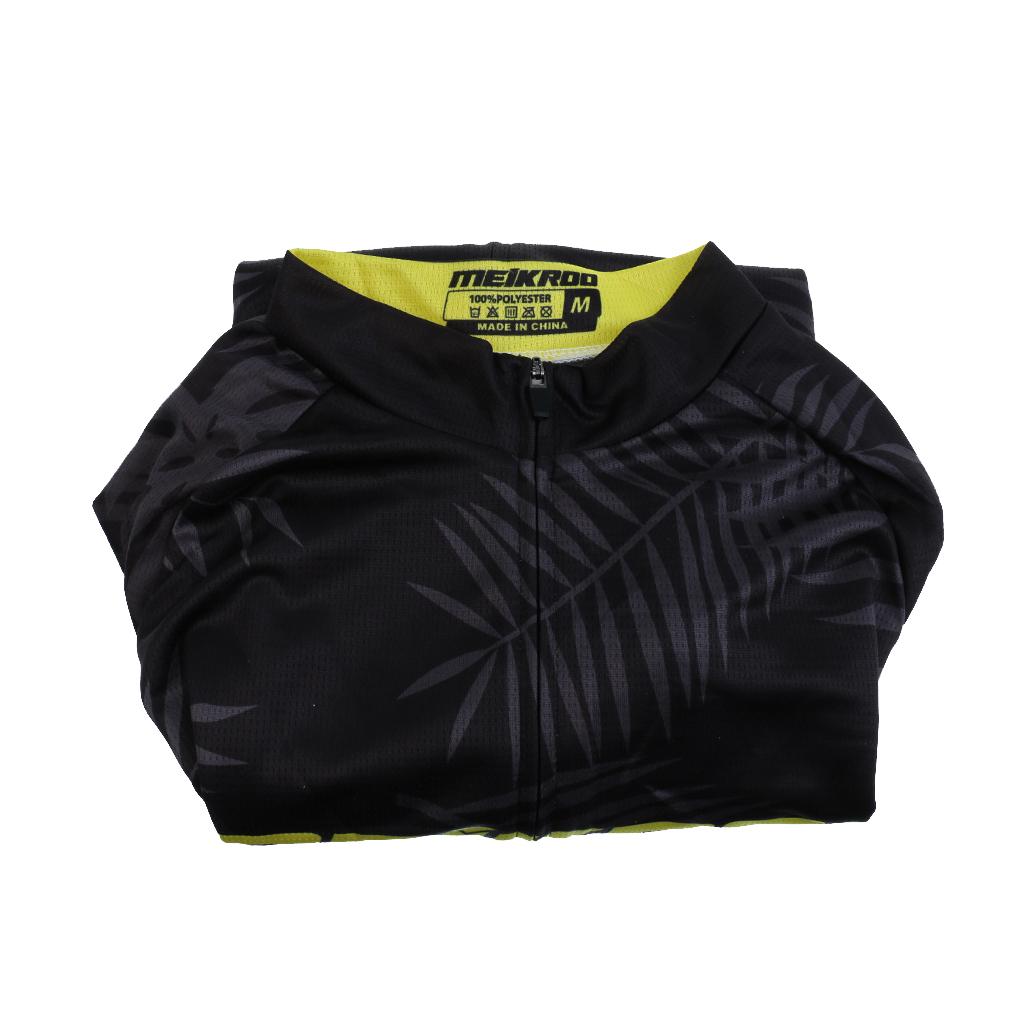 Men's Cycling Jersey Biking Short Sleeves Breathable Quick Dry Shirt XL