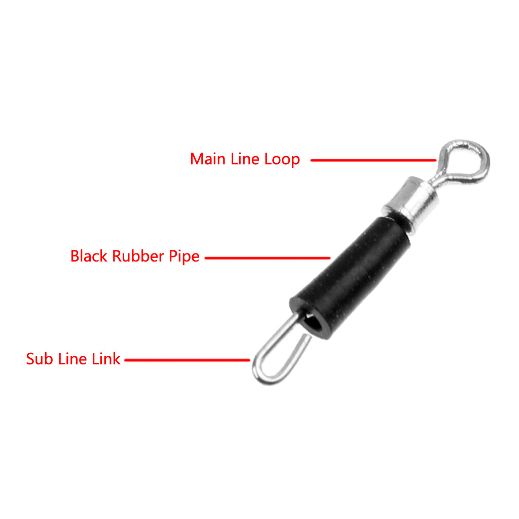 Fishing Swivels Line Connector Quick Change Rolling Swivels Clip Swivels  L