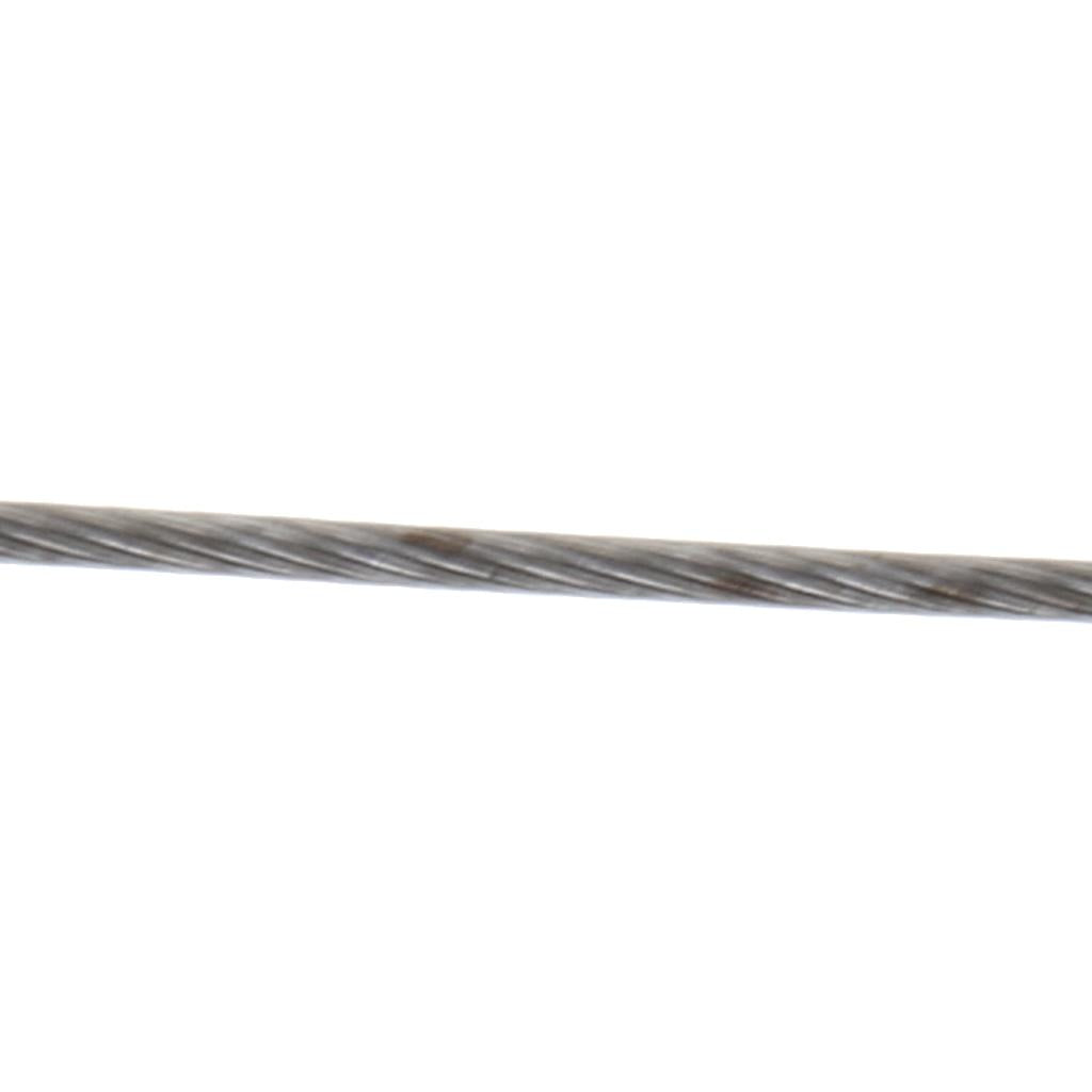 Fishing Leaders Stainless Steel Fishing Wire Steel Strand Wire Line 0.50mm