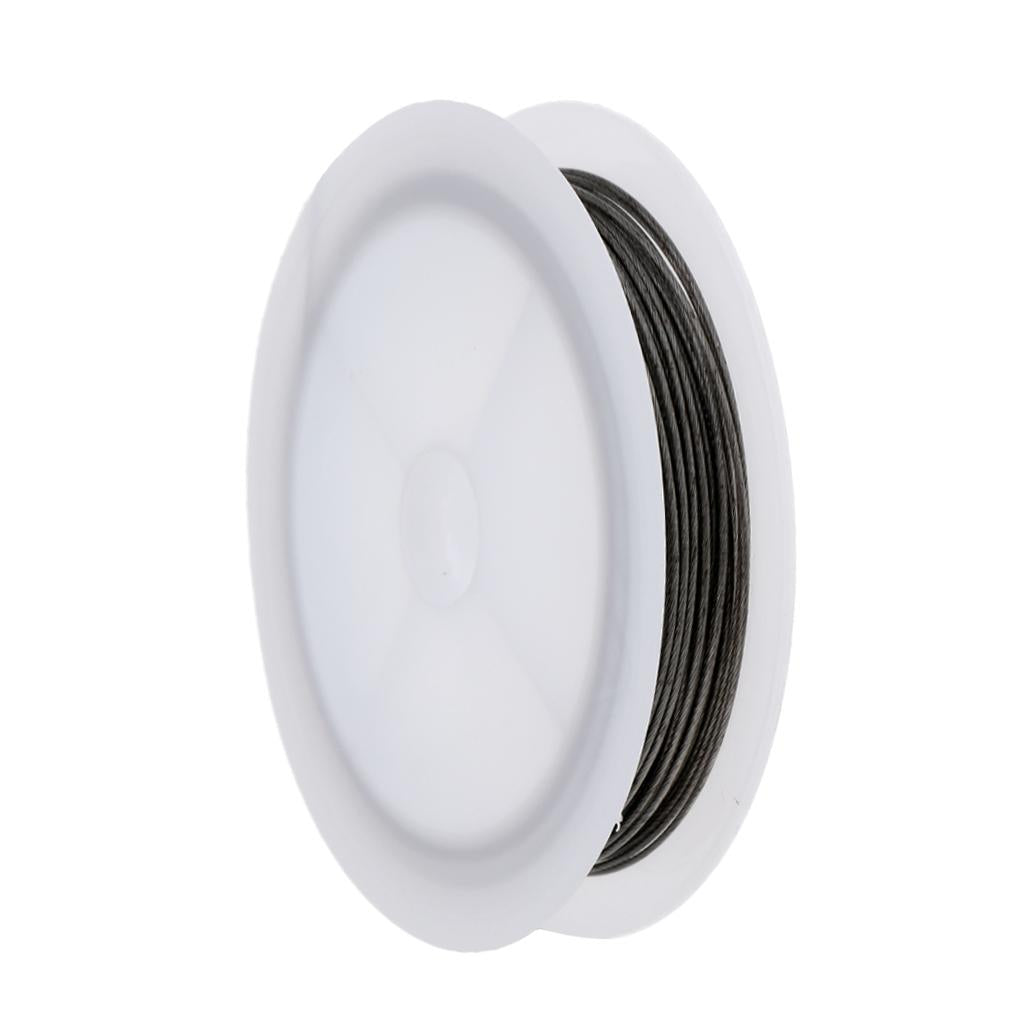 4xFishing Leaders Stainless Steel Fishing Wire Steel Strand Wire Line 0.70mm