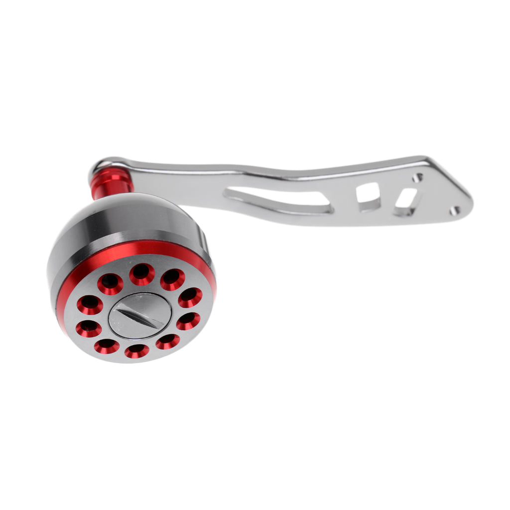 Full Metal Fishing Reel Handle Ball Knob with Handle for S/D/A Spinning Reel