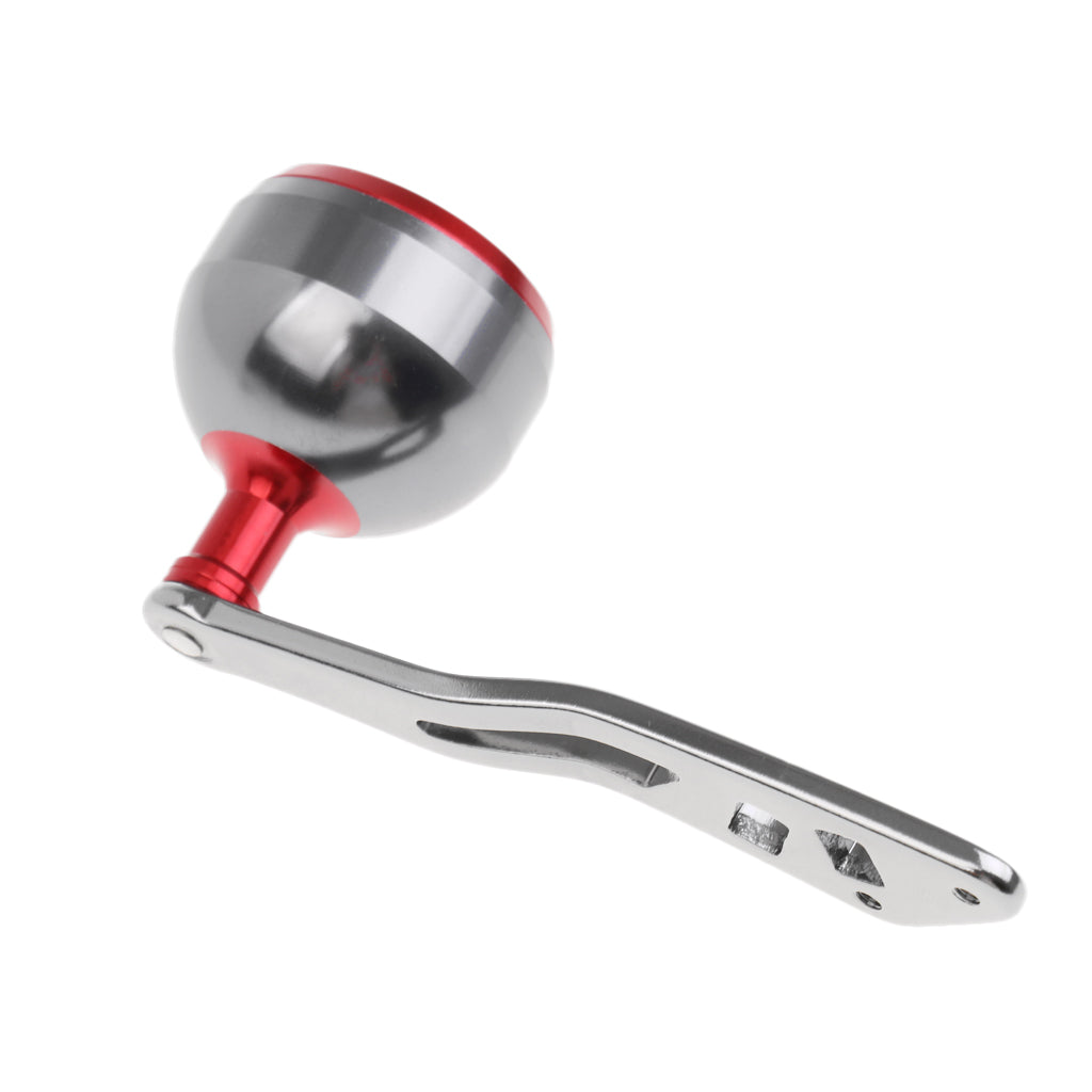 Full Metal Fishing Reel Handle Ball Knob with Handle for S/D/A Spinning Reel