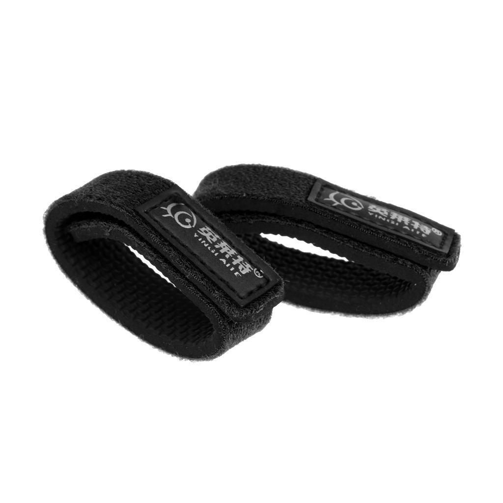 Fishing Rod Belts Wrap Bands Pole Straps Ties Pole Holders Black