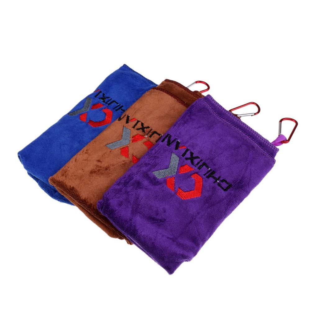 Portable Fishing Towels Catch Fish Towel Non-stick Bait Towel with Carabiner
