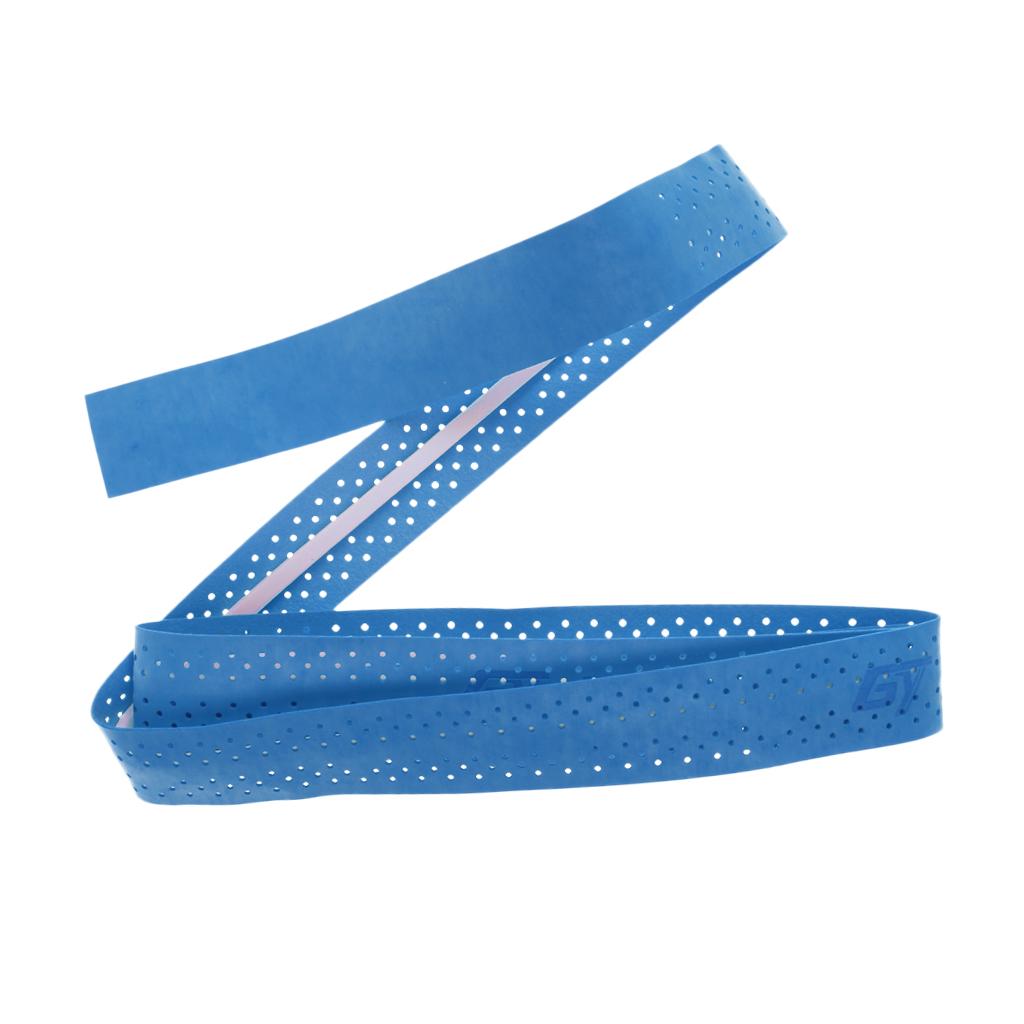 Non-slip Stretchy Tennis Racquet Fishing Rod Grip Tape Handle Wrap Blue