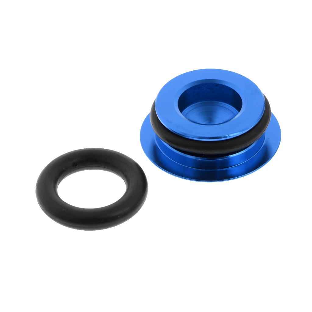 Alloy Bike Crank Cap Bicycle Cranksets Cover Fixing Bolt Dustproof  blue