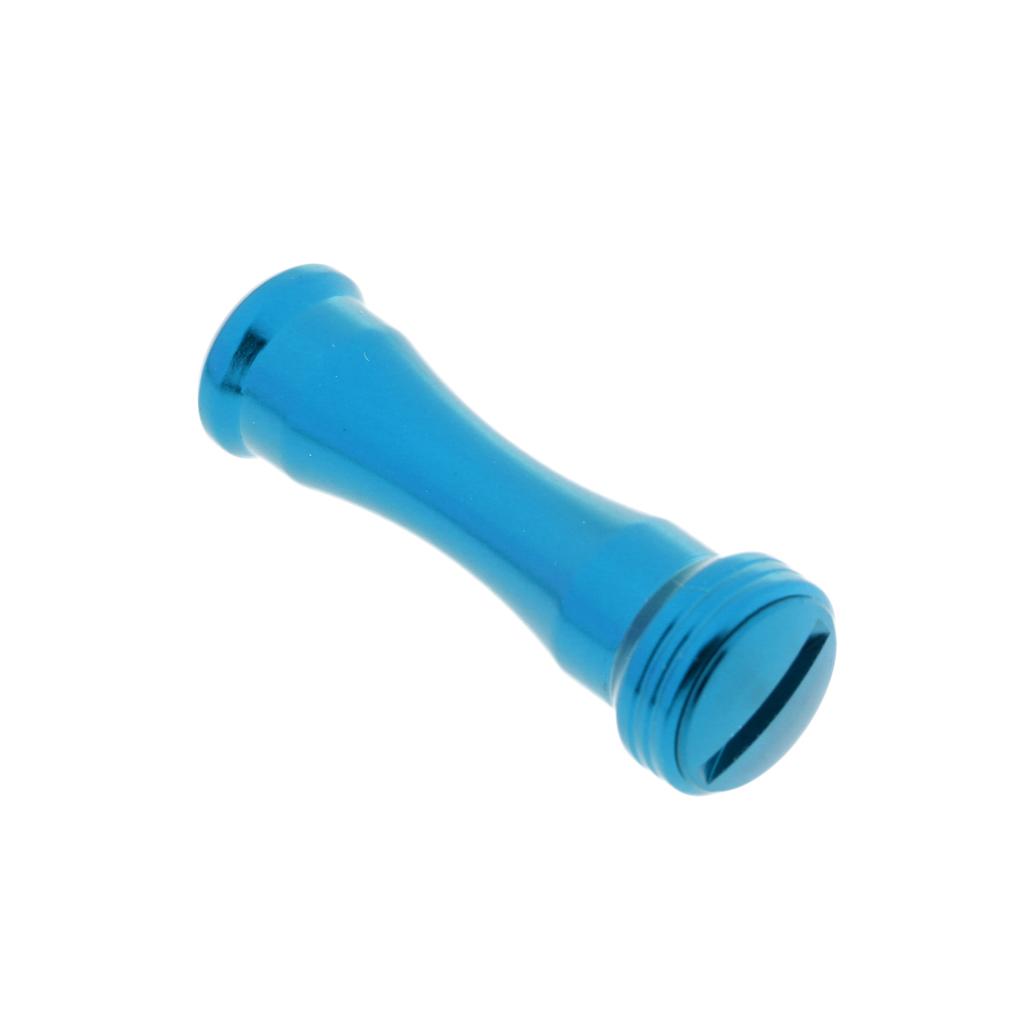 Metal Fishing Reel Handle Knob Low Profile Reel   Reel Knob Blue