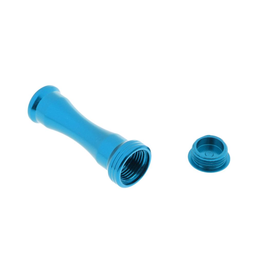 Metal Fishing Reel Handle Knob Low Profile Reel   Reel Knob Blue