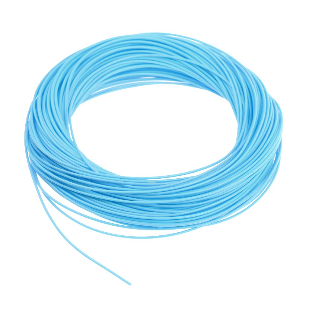 100ft Weight Forward Intermediate Monofilament Fly Fishing Line WF-5I  Blue