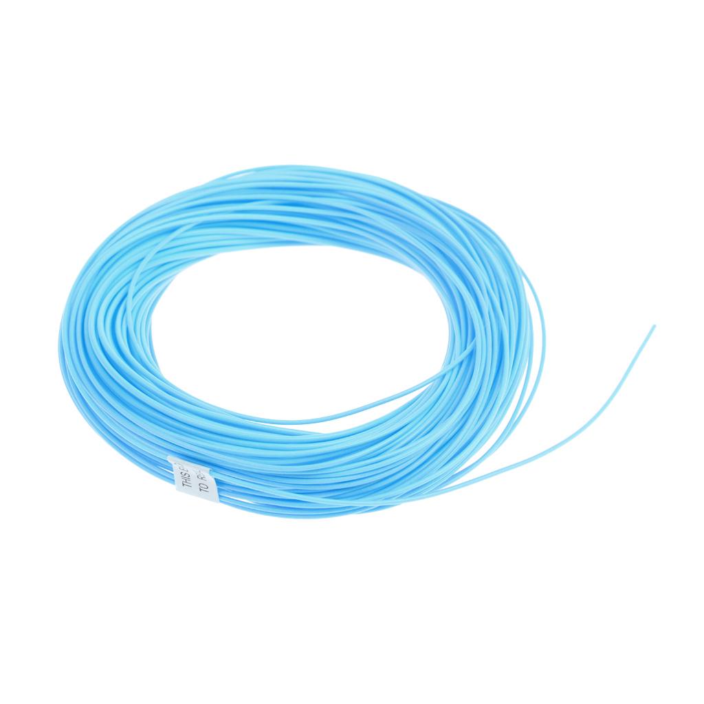 100ft Weight Forward Intermediate Monofilament Fly Fishing Line WF-5I  Blue