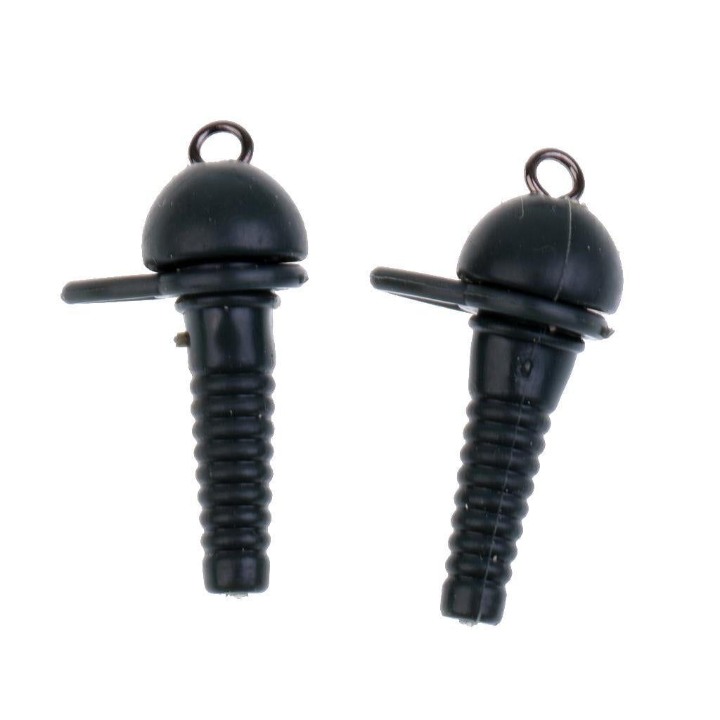 60Pcs Carp Fishing Terminal Rig Set Safety Sleeves Rig Rings Rolling Swivels