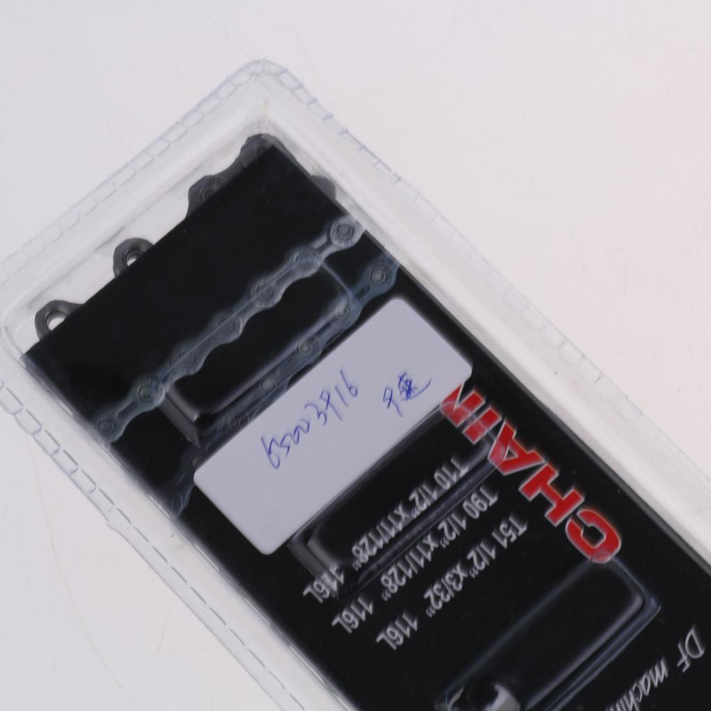 Super Light MTB / Road Bike Bicycle Chain 1/2 X 11/128" 116L 9 Speed"