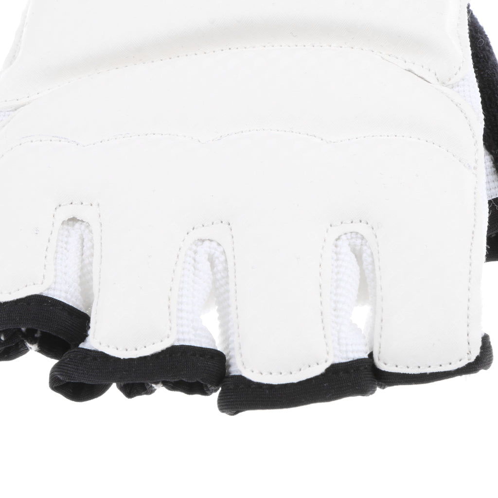 MMA   Boxing Gloves Sparring Kick Muay Thai Gym Punching Bag Half Mitt XL