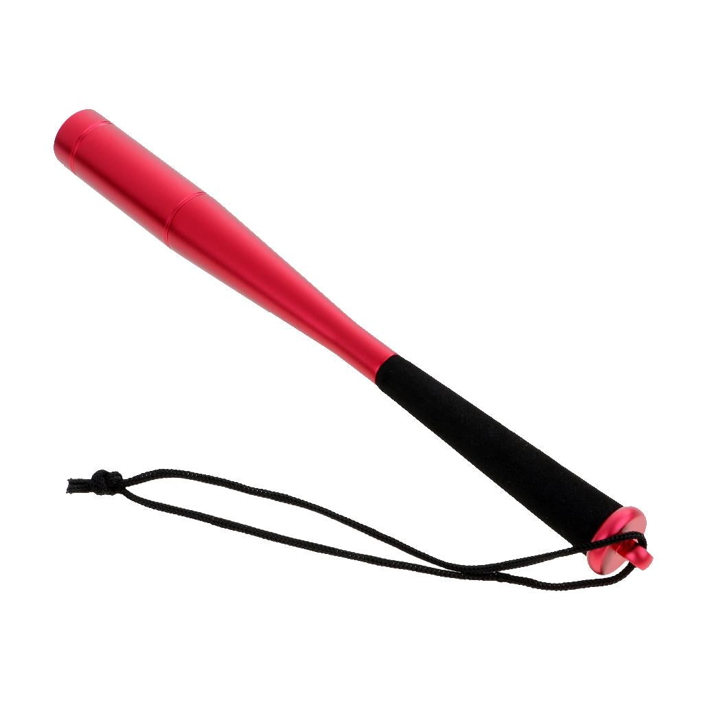Fishing Priest Aluminum Fly Fishing Bat Fish Whacker with EVA Handle Red