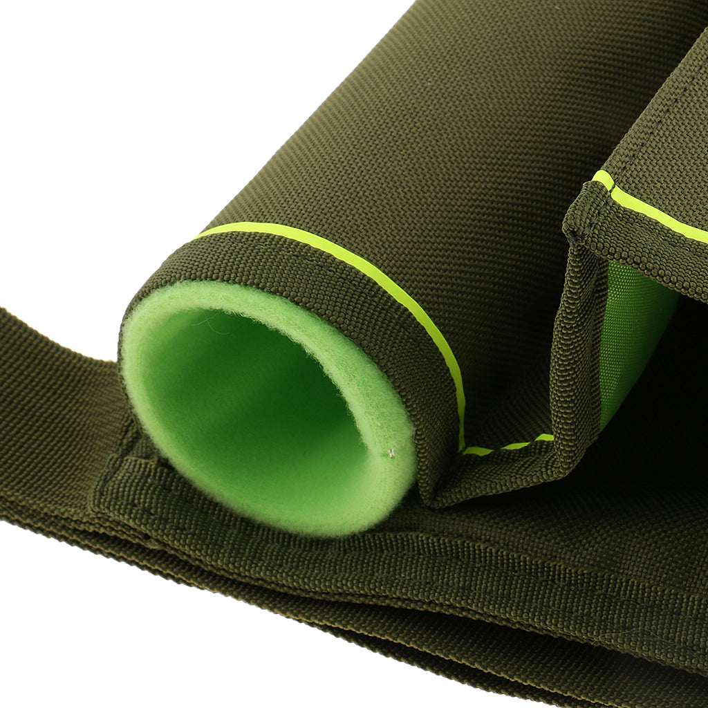 Fishing Lure Bag Rod Holder Waist Pack Leg Bag Tackle Storage Bag Army green