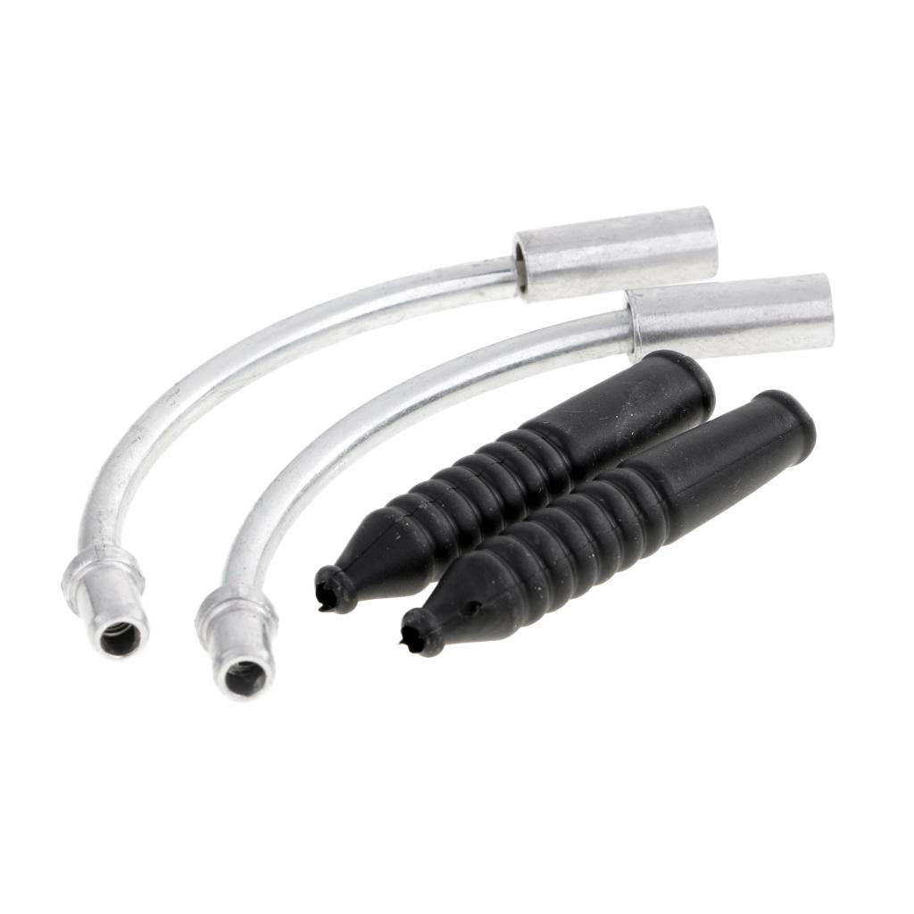 4Pcs Mountain / Road Bike Liner V Brake Brake Noodle and Boot Set Front Rear