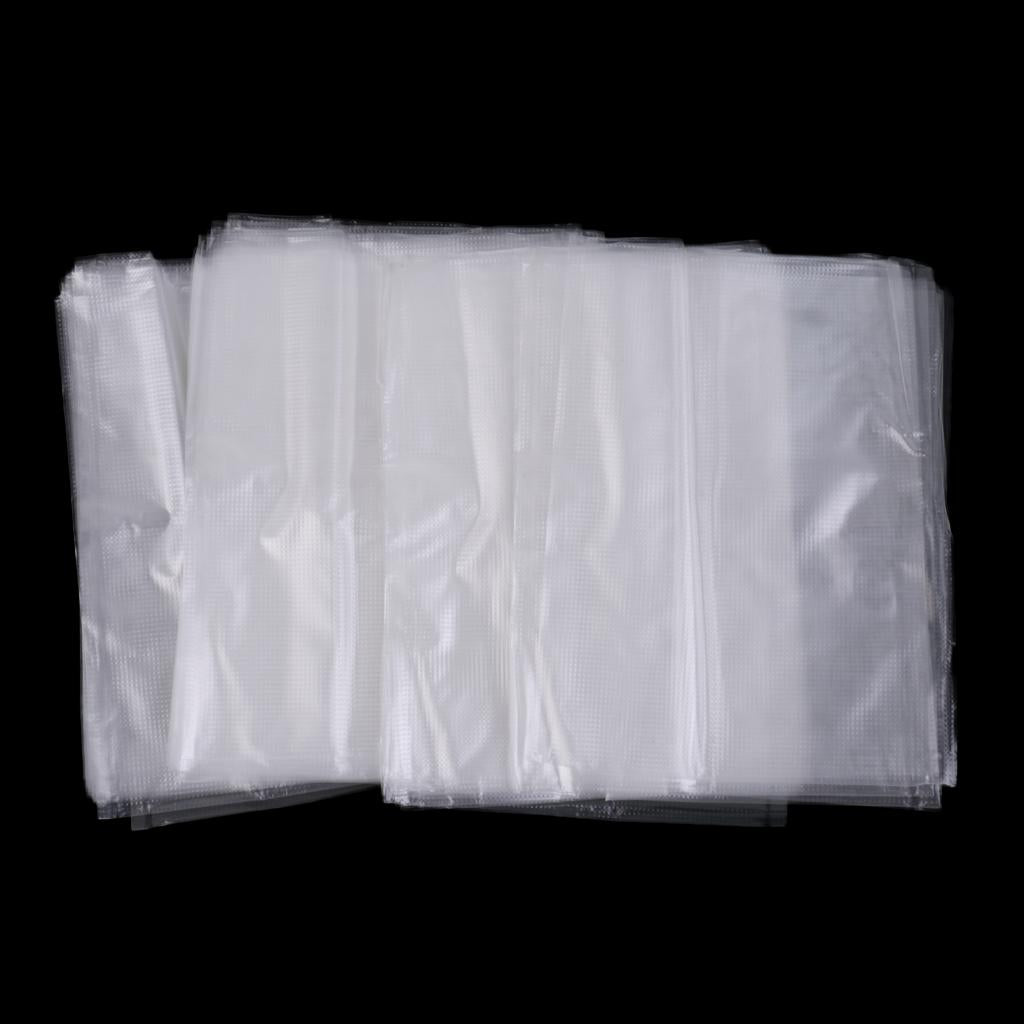 4x50Pcs Water Soluble Bag Fishing Bait Bags PVA Fast Dissolving Bags 9 x 12cm