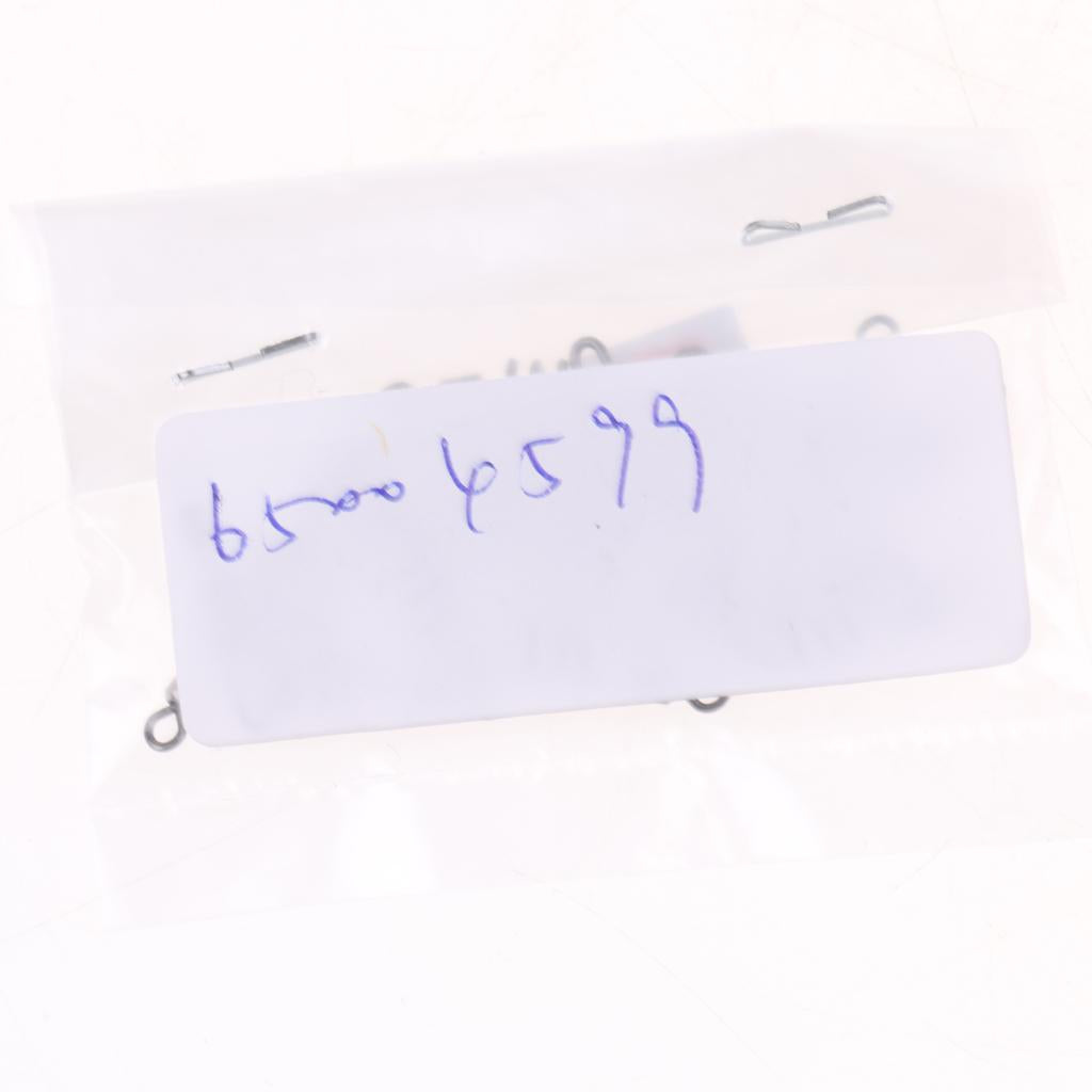 20pcs Fishing Swivel Swirl Clip Corkscrew Link Quick Change Toothy Fish  8#