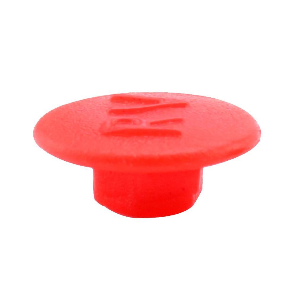 10pcs Hex Socket Allen Bolt Screw Hexagon Head Cover Cap Protector M5 Red