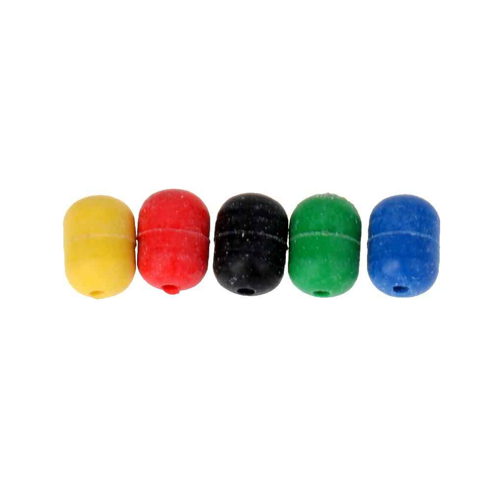 100Pcs Carp Bait Soft Beads Sea Fishing Lure Floating Float Tackles Cylinder