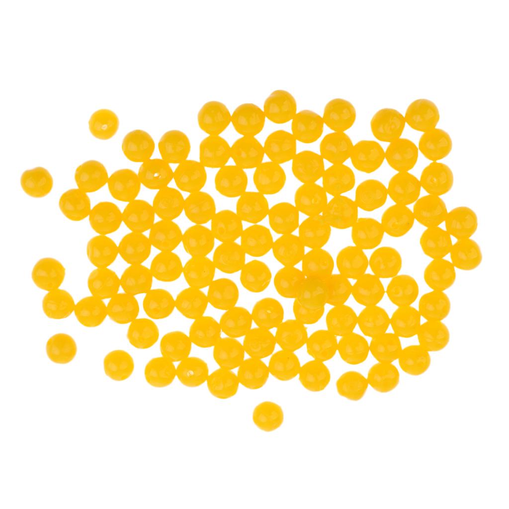 100Pcs Smell Pop ups Carp Fishing Baits Boilies Floating Ball Beads 10mm