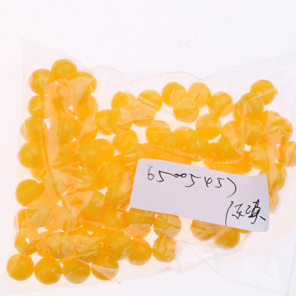 100Pcs Smell Pop ups Carp Fishing Baits Boilies Floating Ball Beads 10mm