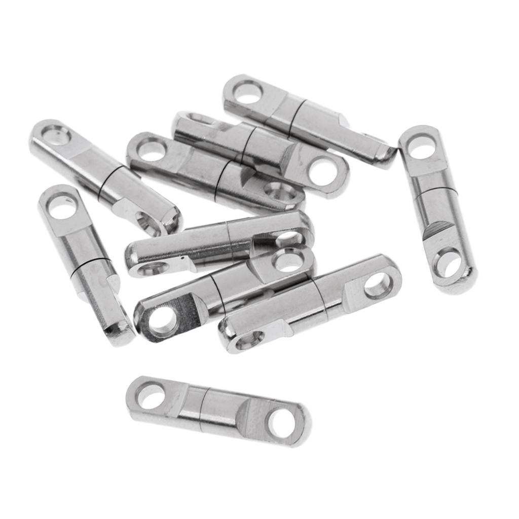 30pcs Fishing Ball Bearing Swivels Heavy Duty Fishing Swivels 3.5mm 5mm 7mm