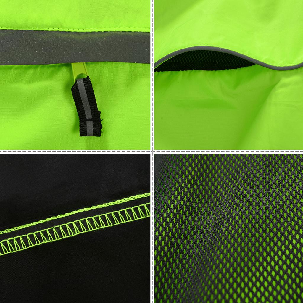 Bicycle Cycling Jacket Sports Clothing Windproof Coats Jersey S Green