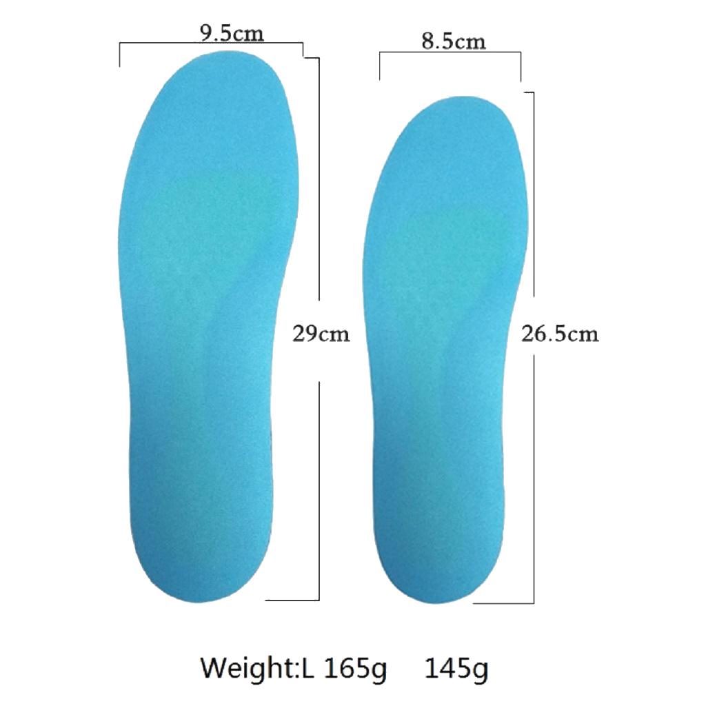 Silicone gel Athletic Series Sport Insole Walking Running Insoles S