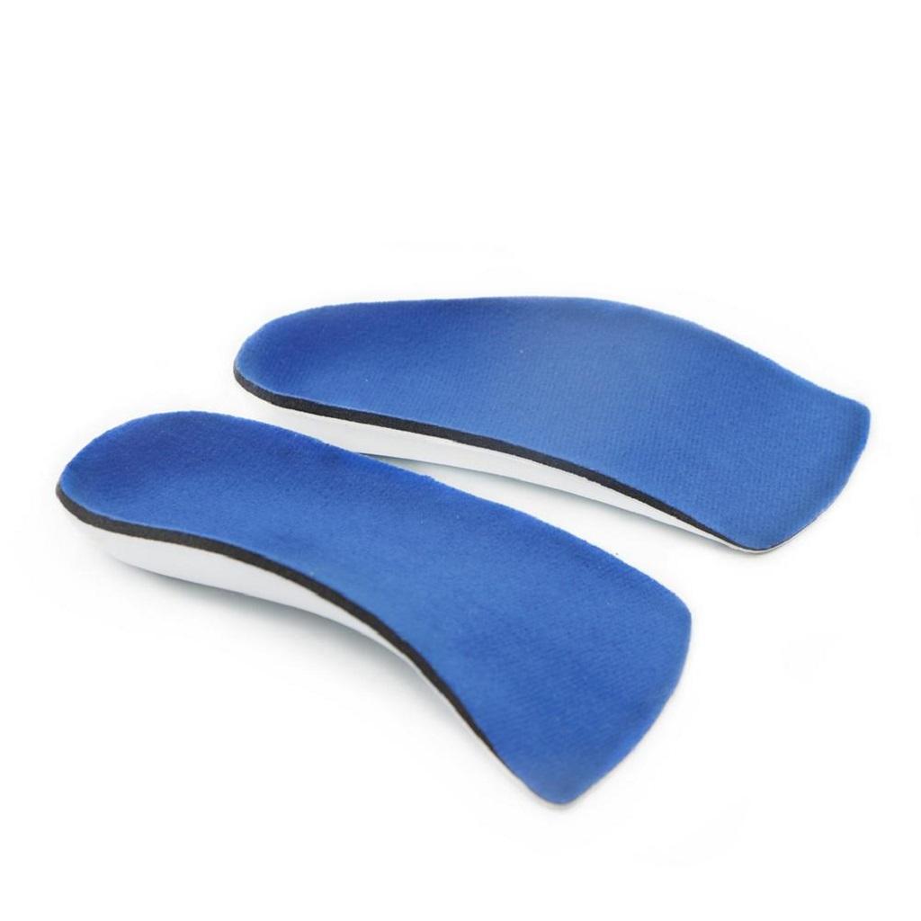 1 Pair 3/4 Length Orthotic Shoe Insole Pads Foot Heel Cushion Pain Relief M