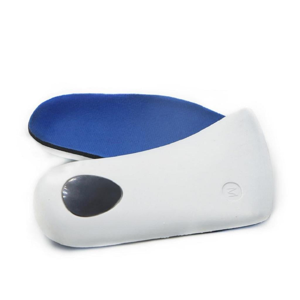 1 Pair 3/4 Length Orthotic Shoe Insole Pads Foot Heel Cushion Pain Relief M