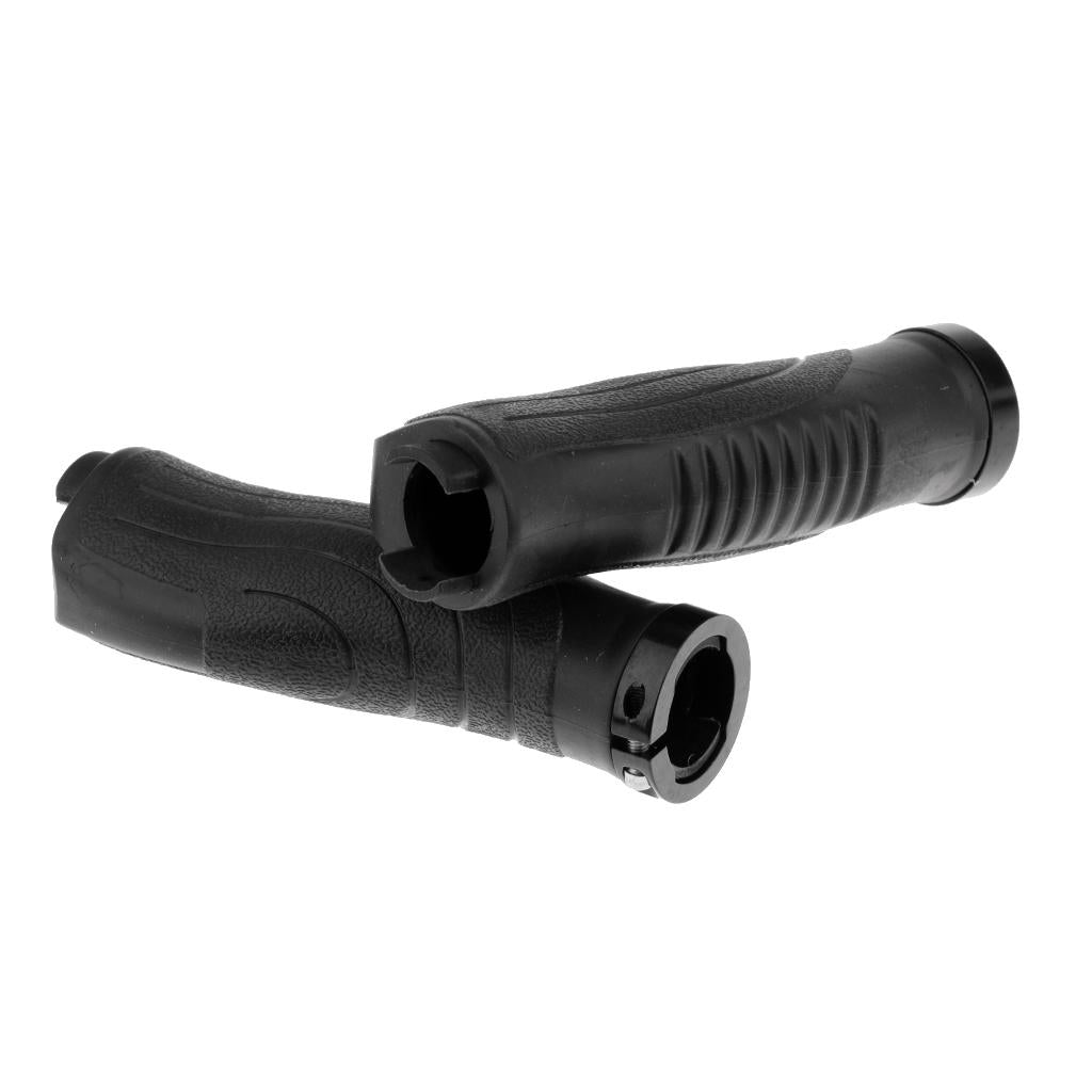 Bicycle Handlebar Bar Rubber End Grips Bicycle Set Soft Rubber Bar End Grips