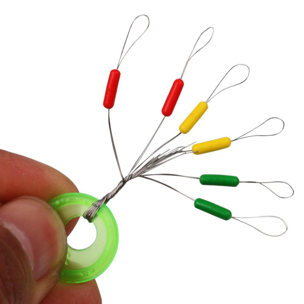 200Pcs Rubber Fising Float Stopper Space Beans Fishing Line Stoppers Bobber