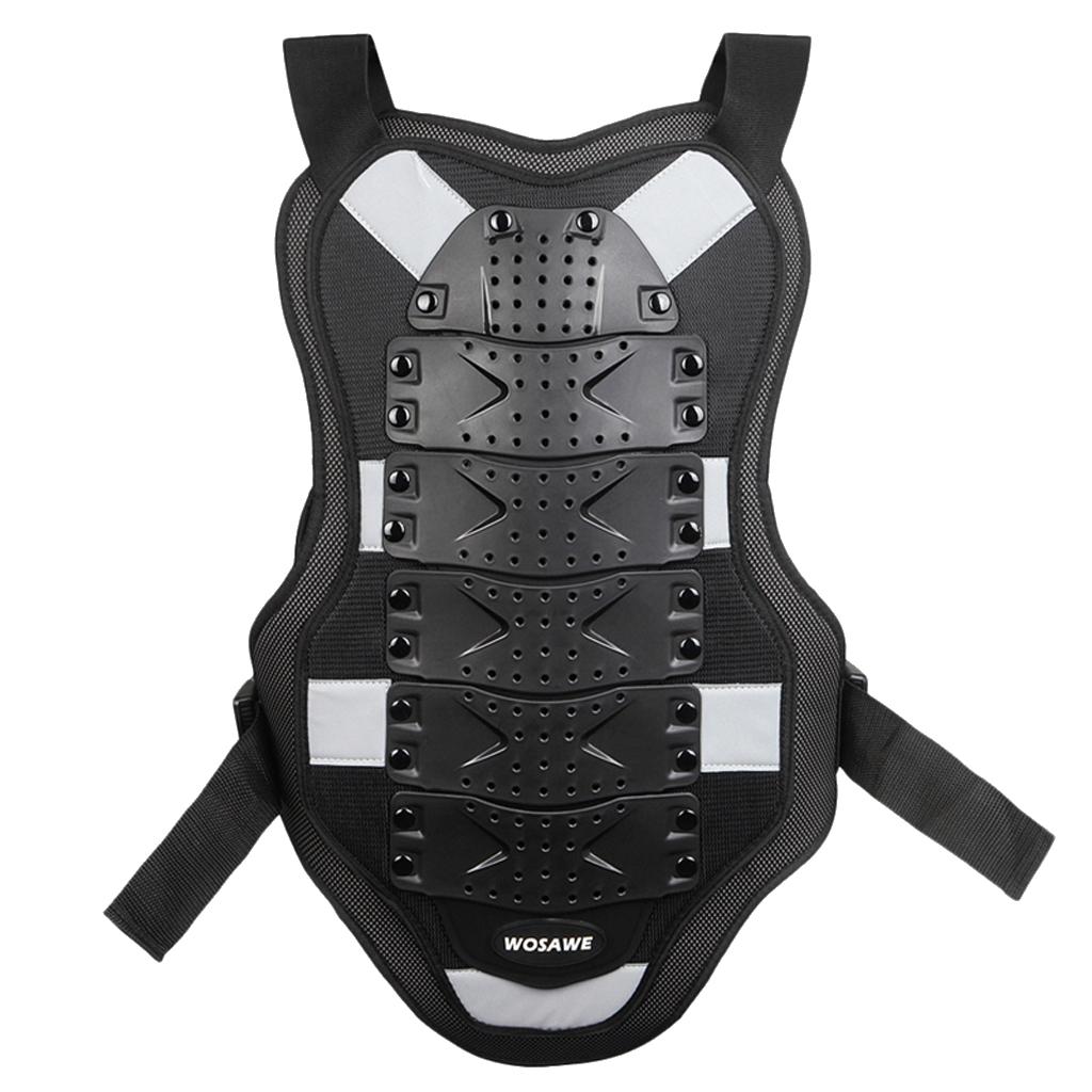 Motorcycle Motocross Body Protection Vest Back Support Spine Chest Protector