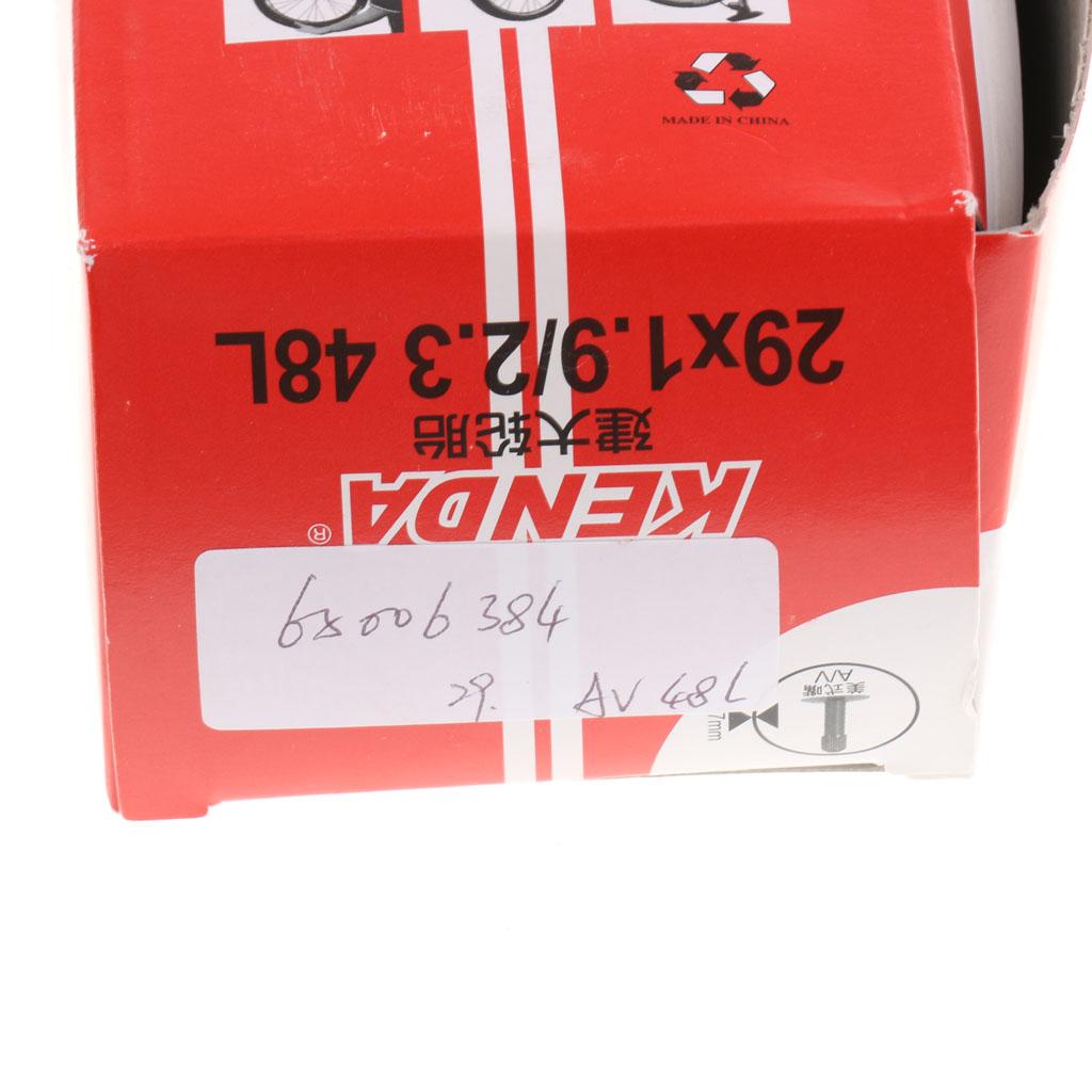 29 Bike Tube Mountain Road Bicycle MTB Inner Rubber Tube Schrader 48mm"