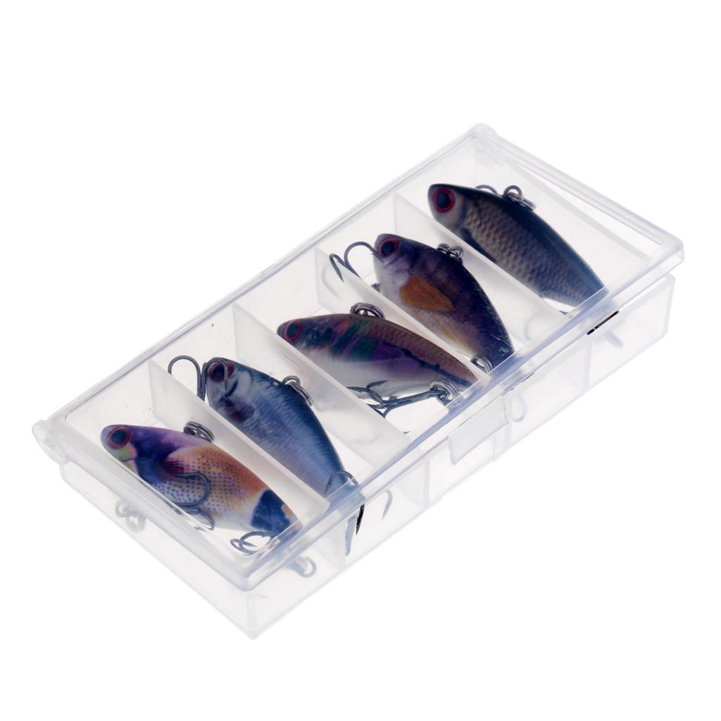 Plastic Crank Bait 4cm/3.5g Fishing Lures Sinking Bass Trout Baits Hooks