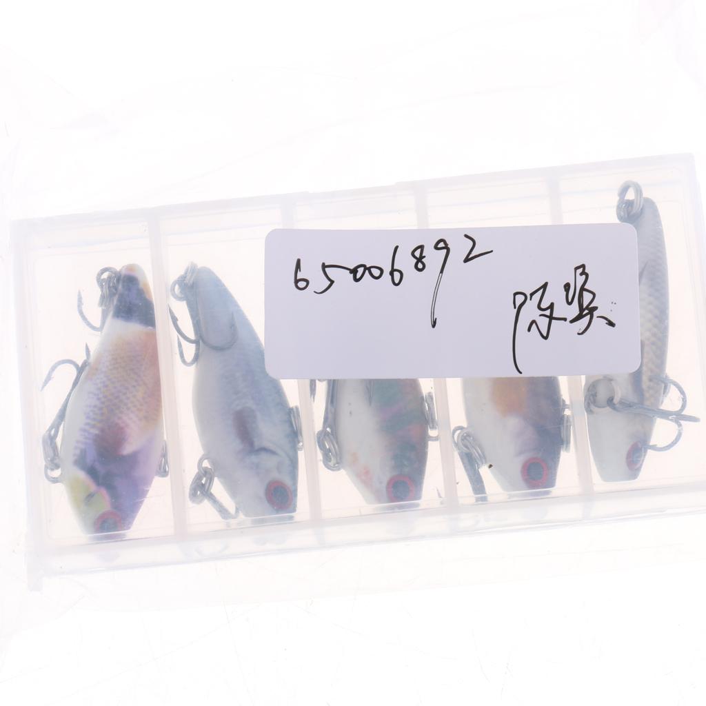 Plastic Crank Bait 4cm/3.5g Fishing Lures Sinking Bass Trout Baits Hooks