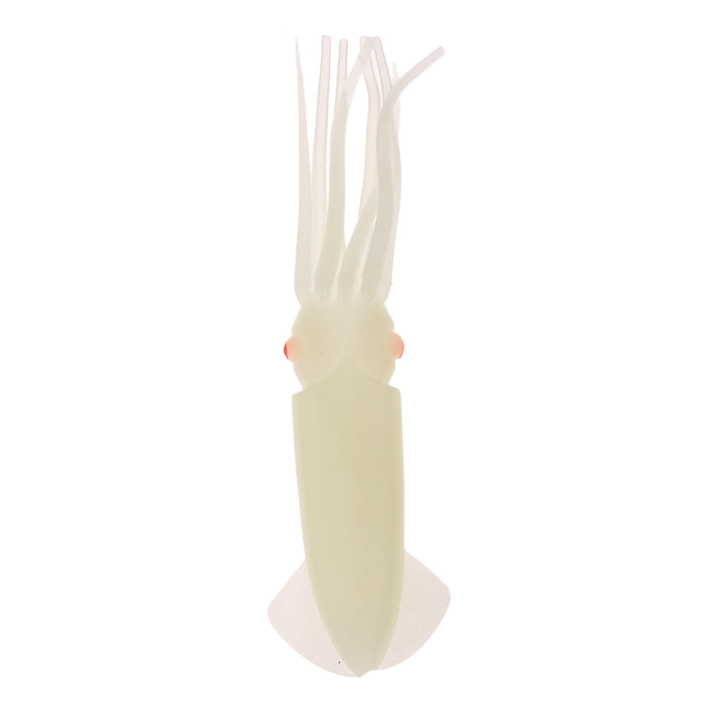 8pcs Squid Lure Skirt Luminous Bait Saltwater Soft Fishing Lures Accessories