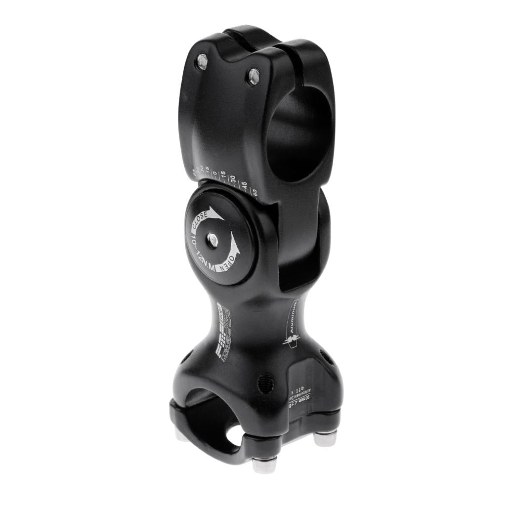 Mountain Bicycle Stem Angle Adjustable MTB Road Handlebar Stem 25.4 x 90mm