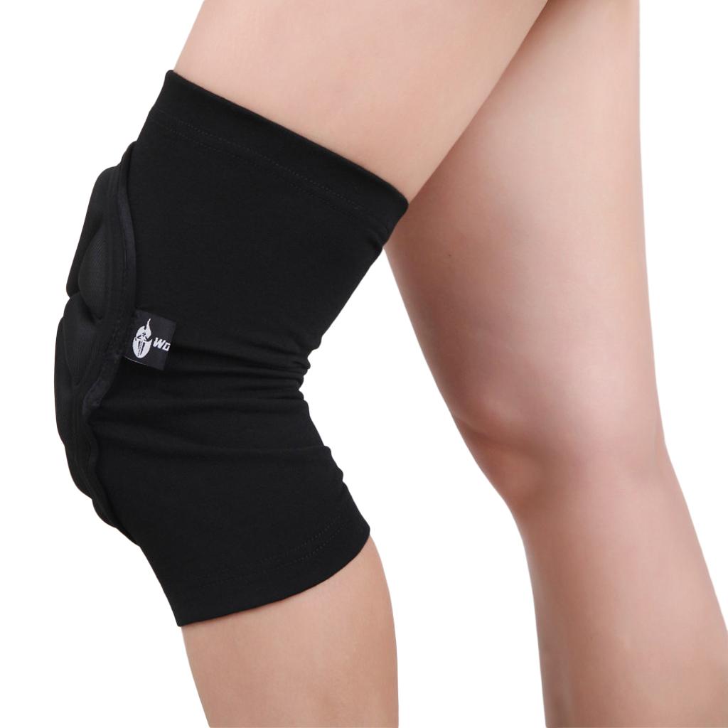 1 Pair Protective Knee Pads Anti-slip Collision Avoidance Knee Sleeves M