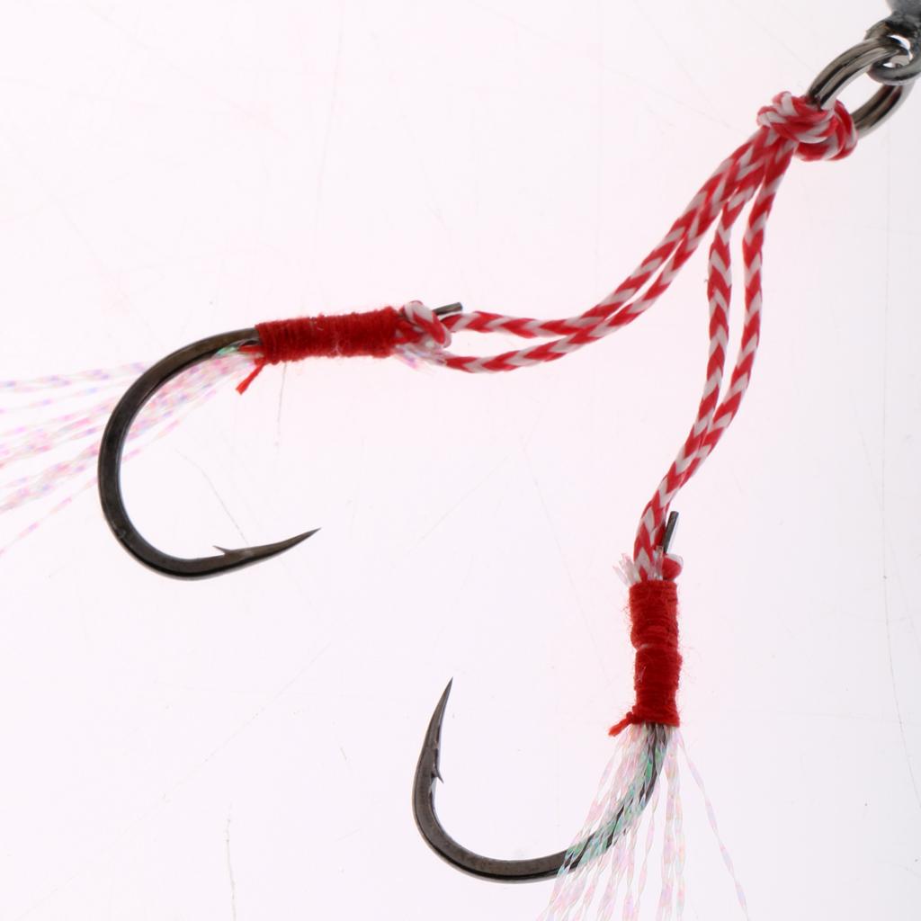 Fishing Lure Lead Fish Metal Jigging Wobbler Crankbaits Bass Baits 80g White