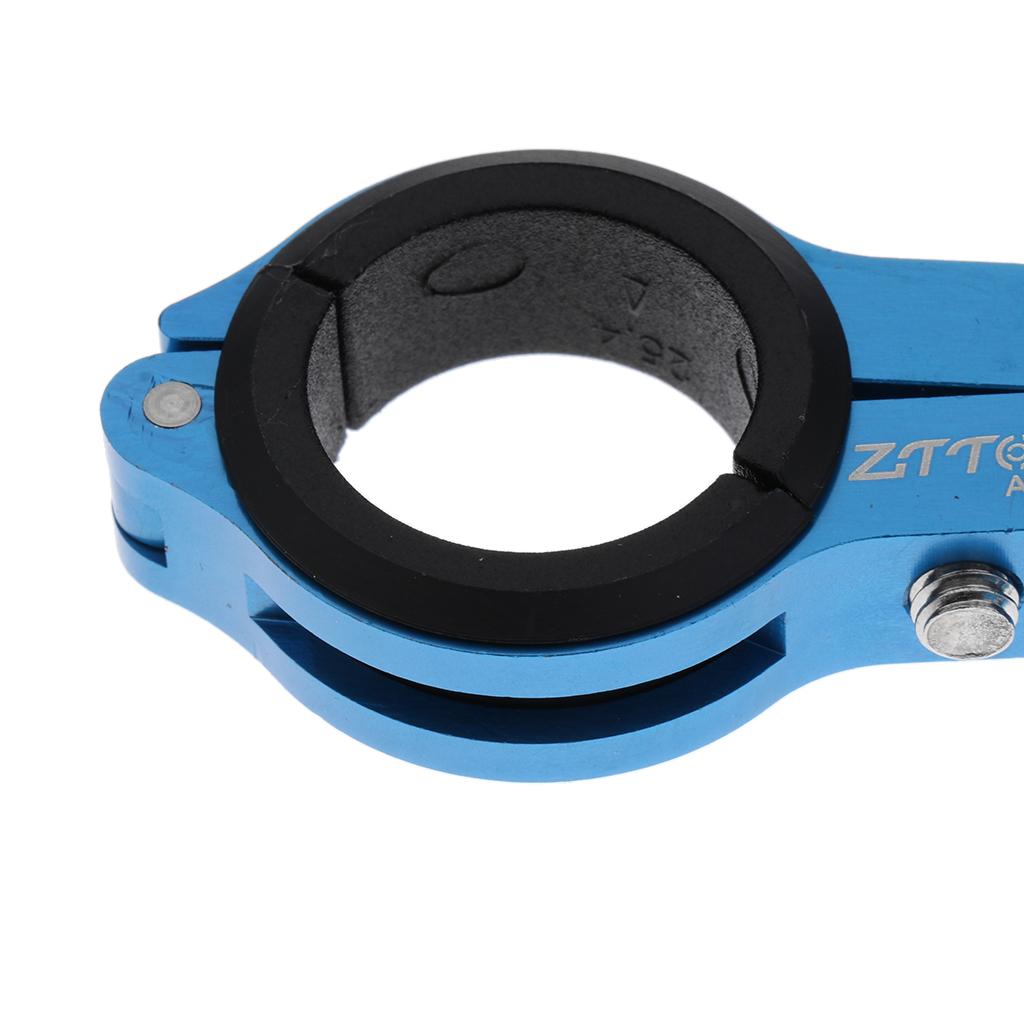 Bicycle Water Bottle Clamp Mount Holder Adapter For Handlebar SeatPost Blue