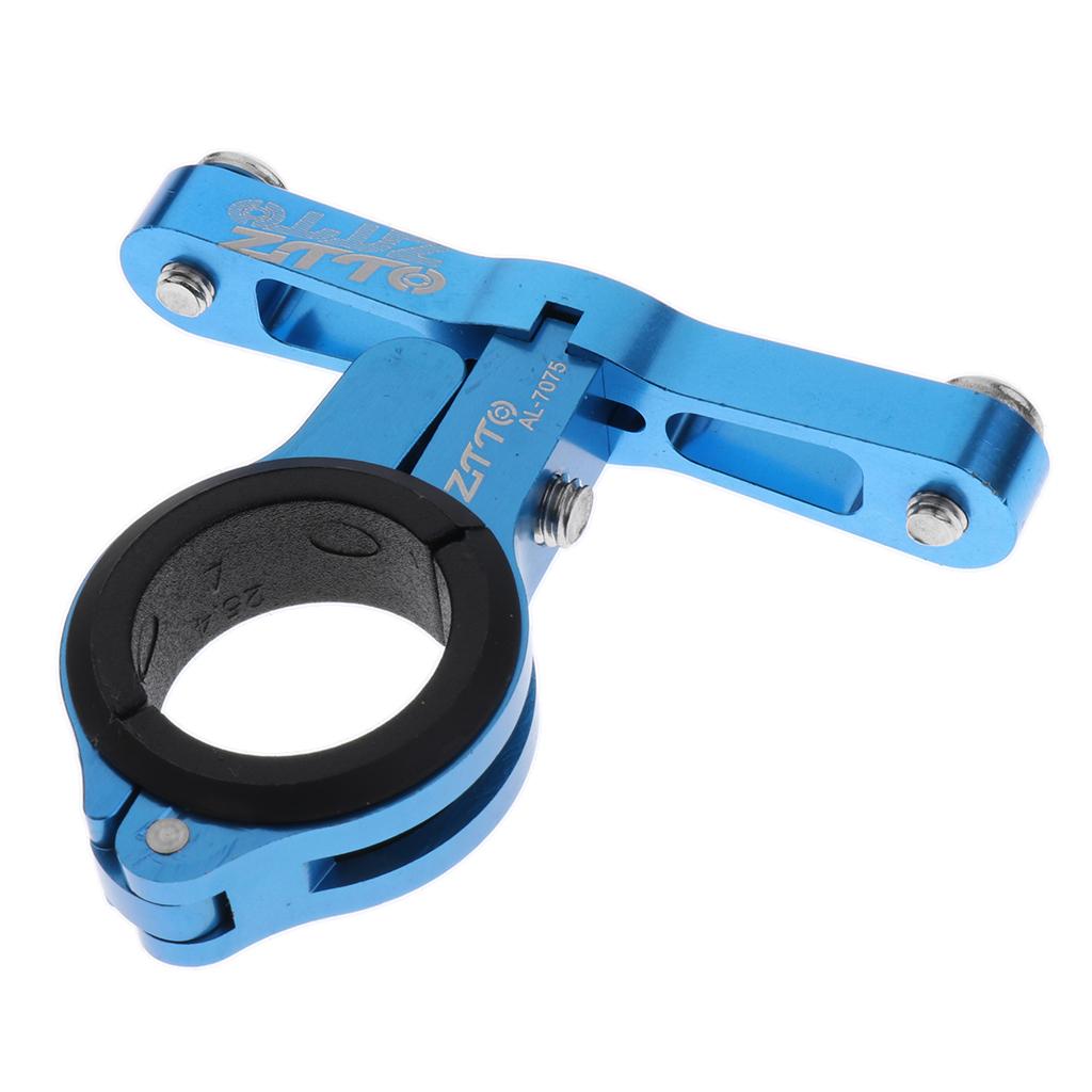 Bicycle Water Bottle Clamp Mount Holder Adapter For Handlebar SeatPost Blue