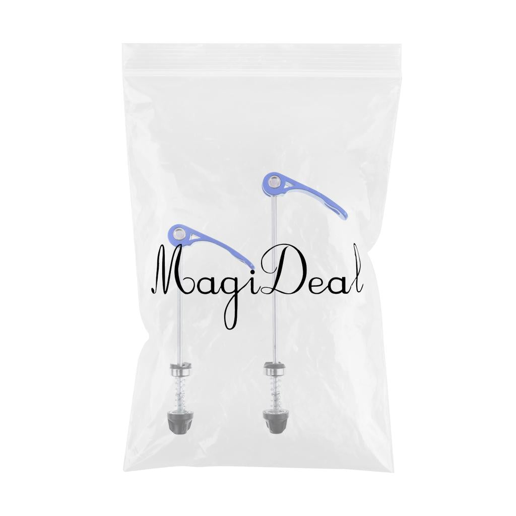 Bicycle Quick Release Skewers Road Bike Wheel Hub Skewers Axle Parts Blue