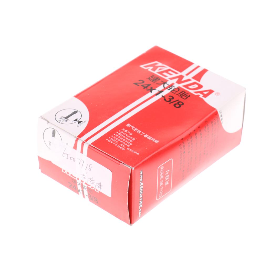 Bike Tube Schrader Valve Bicycle Inner Tube 24 x 1-3/8 Schrader AV