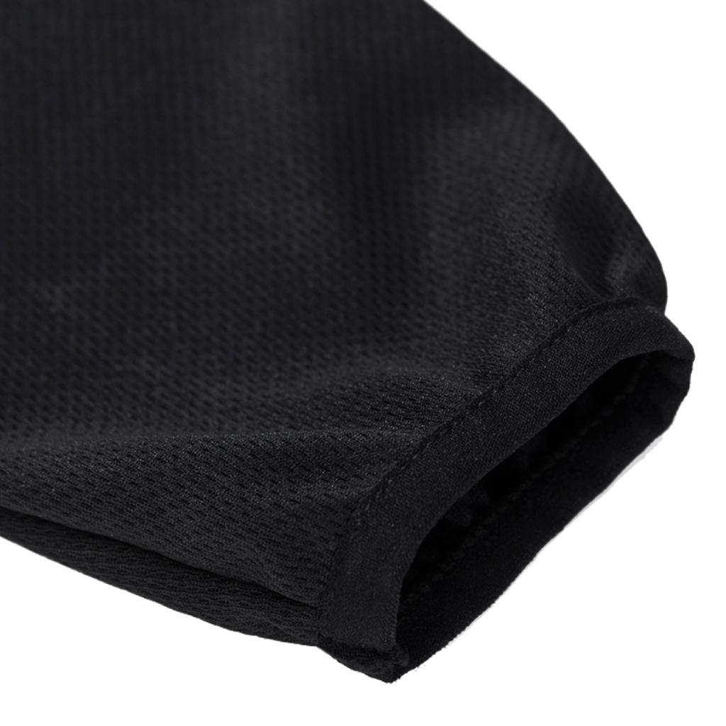 Cycling Jersey Long Sleeve Bike Bicycle Shirt Cycling Clothing Top XXL Black