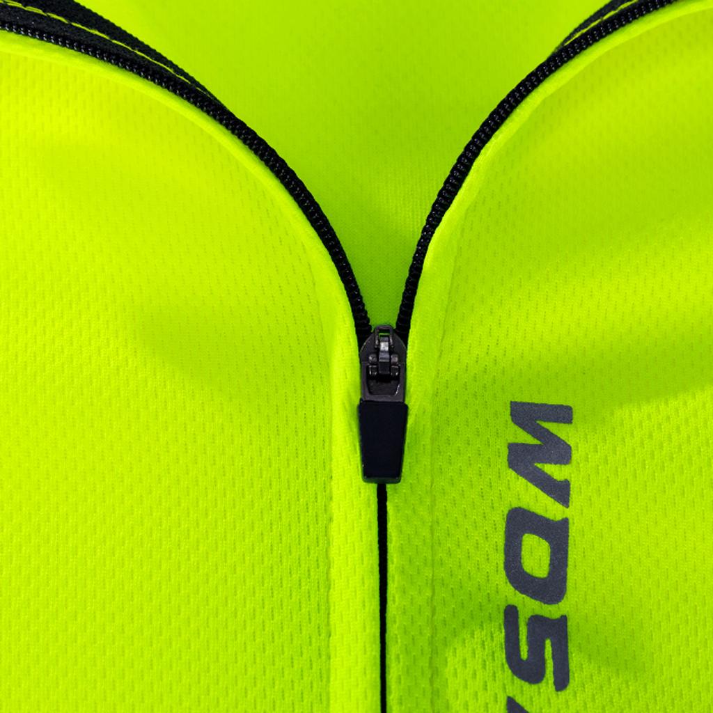 Cycling Jersey Long Sleeve Bike Bicycle Shirt Cycling Clothing Top M Green